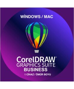 Coreldraw Graphics Suite Business 1 Cihaz Ömür Boyu ( +1 Yıllık Yükseltme Koruma ) / Windows-Mac