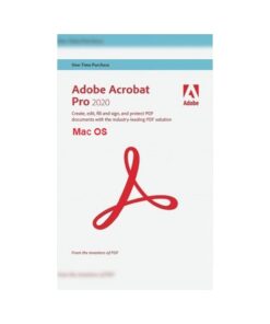 Adobe Acrobat Pro 2020 - 2 MAC Cihaz Lifetime/Ömür Boyu Lisans Kodu