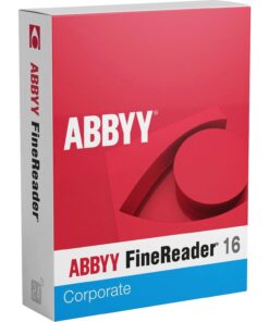 Abbyy Finereader 16 Corporate - 1 Pc 1 Yıl Abbyy Offical Key
