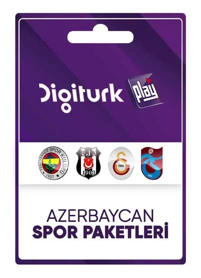 Digiturk Play Azerbaycan Spor Paketleri 3 Ay